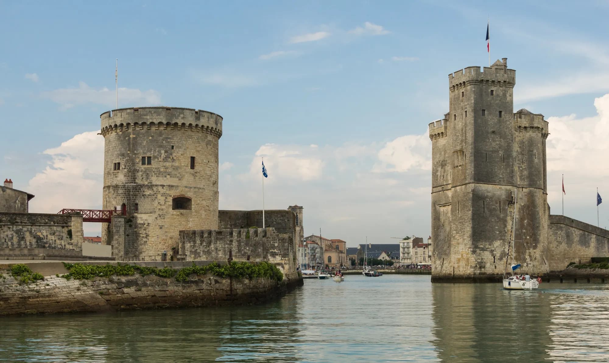Les tours du vieux port de La Rochelle